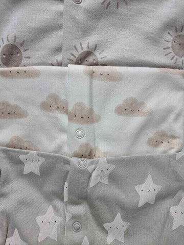 Cute Kind Sleepsuits 3 Pack