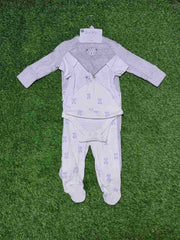 Matalan 5 Piece Baby Grey Bear Starter Set