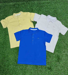 Embroidered Rainbow Polo Tops 3 Pack