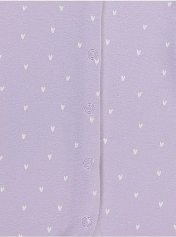 Pastel Bunny Heart Rompers 3 Pack