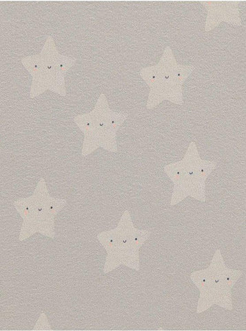 Grey Sunshine Stars Short Sleeve Bodysuits 7 Pack