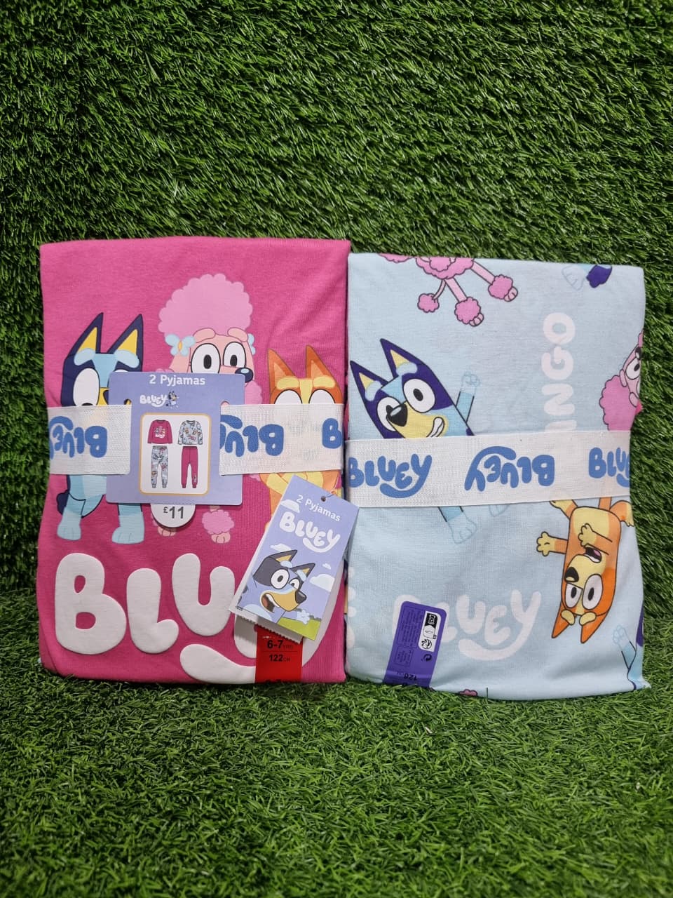 2pk Printed  Bluey Pajamas