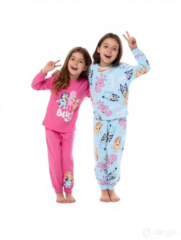 2pk Printed  Bluey Pajamas